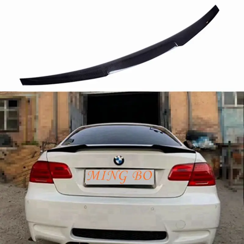 

For BMW 3 Series E92&E92 M3 Coupe M4 Style Carbon fiber Rear Spoiler Trunk wing 2005-2013 FRP Forged carbon