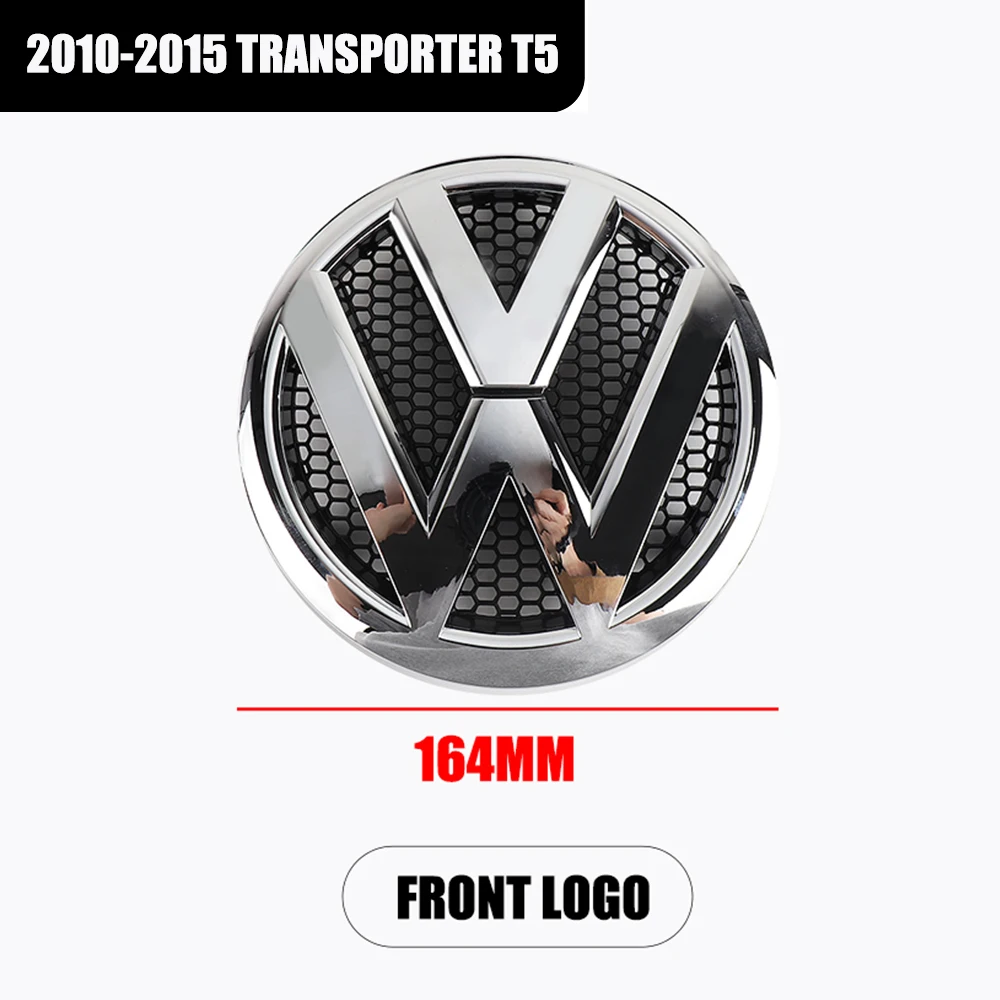 

1/2 шт., значок передней решетки автомобиля, эмблема заднего багажника, аксессуары для Volkswagen VW Transporter T5 2010 2011 2012 2013 2014 2015