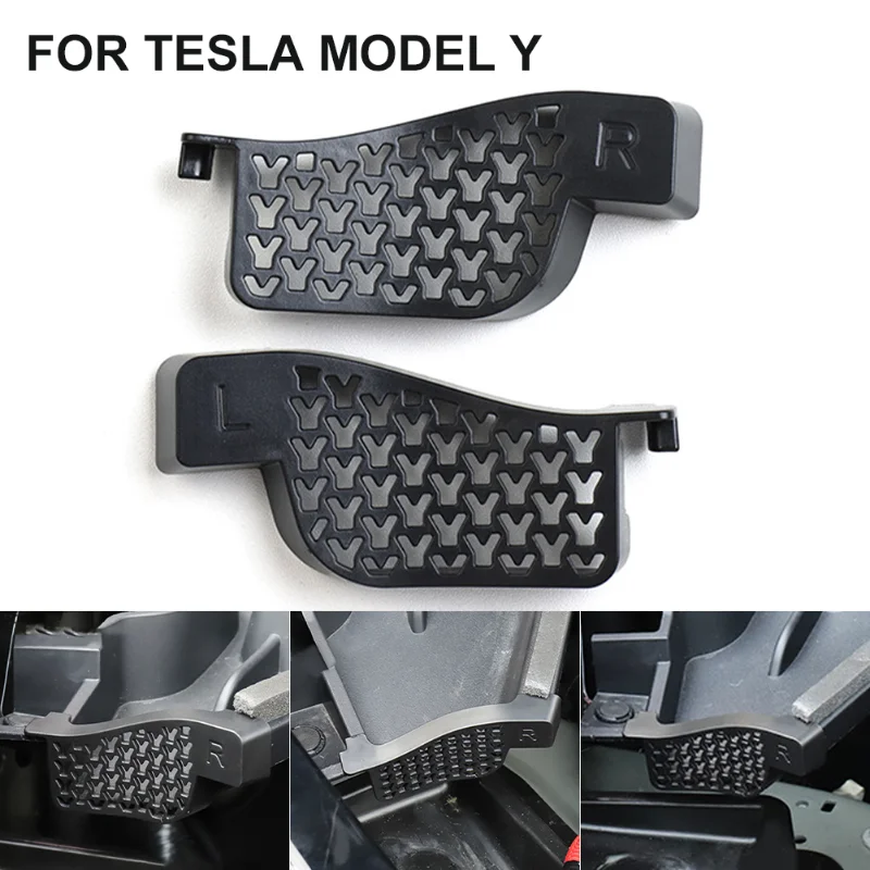 

2pcs Debris Filter For Tesla Model Y Front Trunk Water Guide Groove Filter Anti-Clogging Water Channel Filter Net Accessories