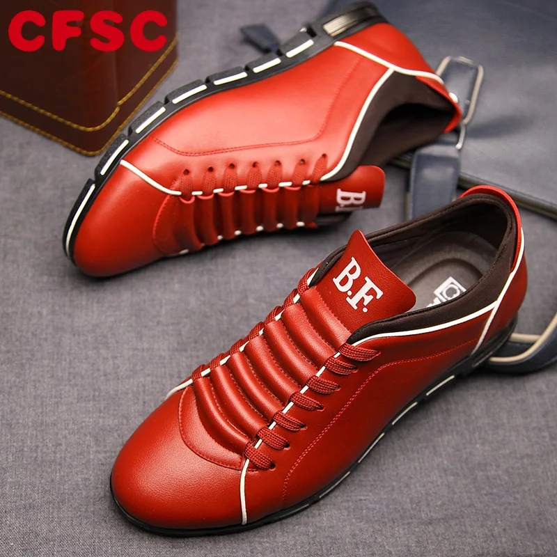 

Мужские кроссовки на плоской подошве, с круглым носком