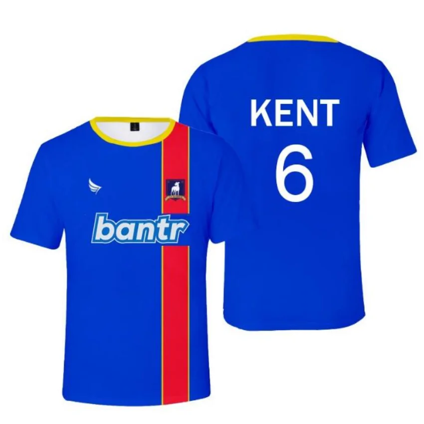 

New Ted Lasso AFC Richmond Season 3 T Shirt Women Men Summer Fashion V Neck Short Sleeve Funny Tshirt Graphic Tees Soccer Jersey