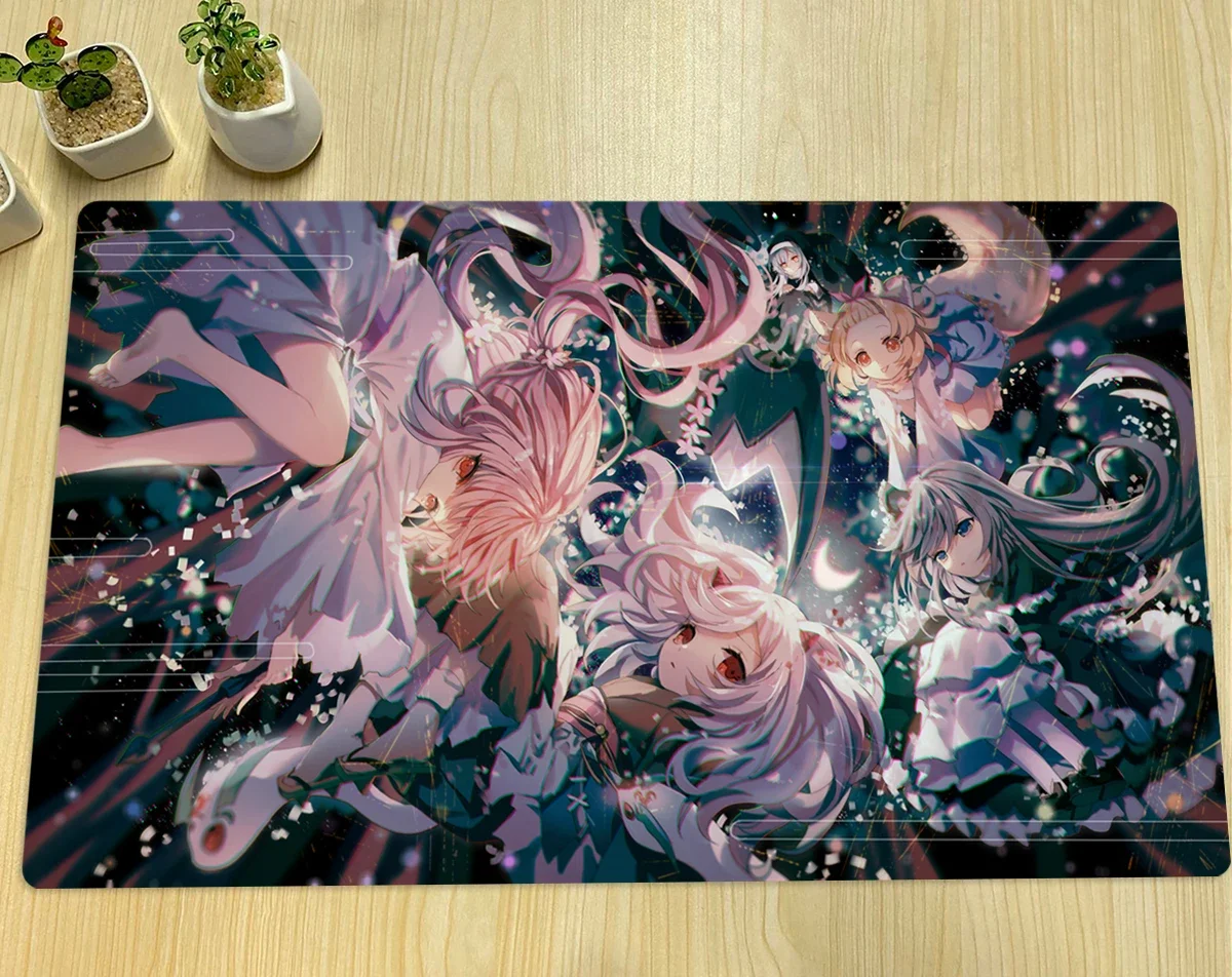 YuGiOh Playmat Ghost Belle Ash Blossom &amp Joyous Spring Ogre TCG CCG Коврик для торговых карточных игр мыши
