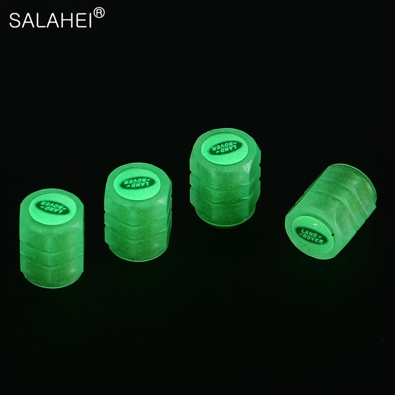 

Luminous Car Tire Valve Dust-proof Decoration For Land Rover Range Sport Evoque Freelander Velar Discovery Auto Accessories