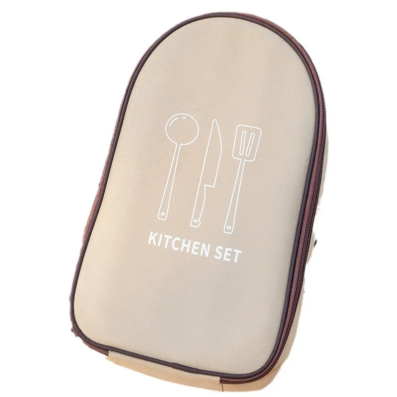 

Camping Tableware Storage Bag Picnic Portable Kitchenware Handbag Knife Set Storage Bag Barbecue Picnic Tableware Bag