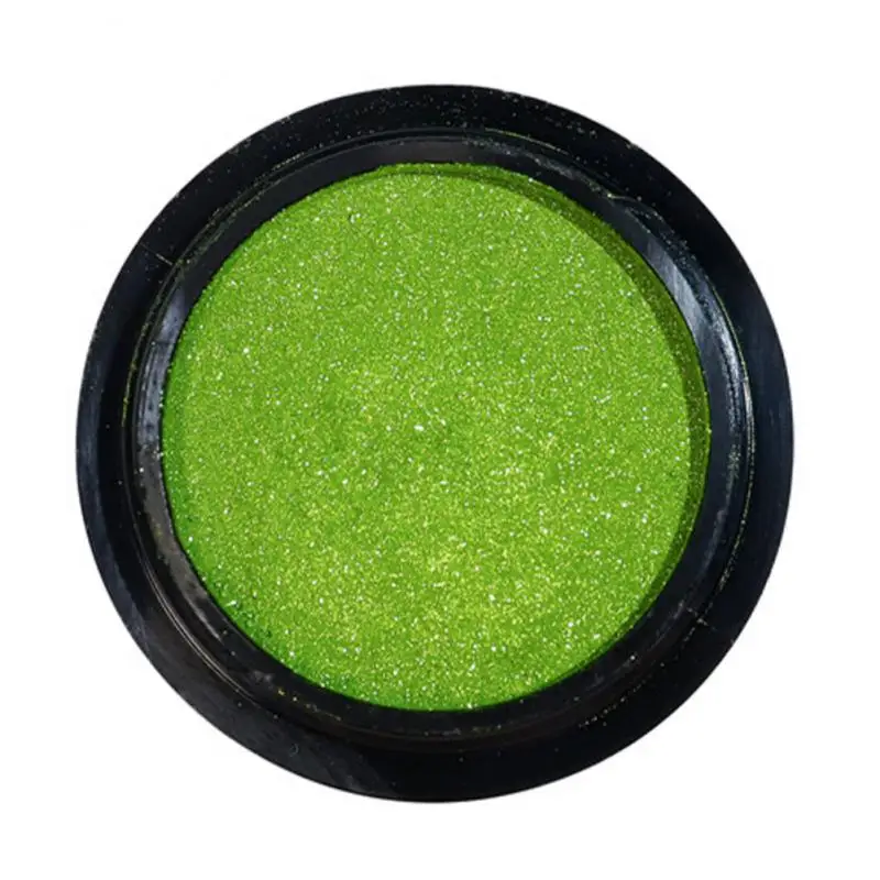 

Green Nail Mirror Chrome Glitter Dust Pigment Neon Shimmer Aurora Powder For UV Gel Nail Art Decoration Manicure Accessories