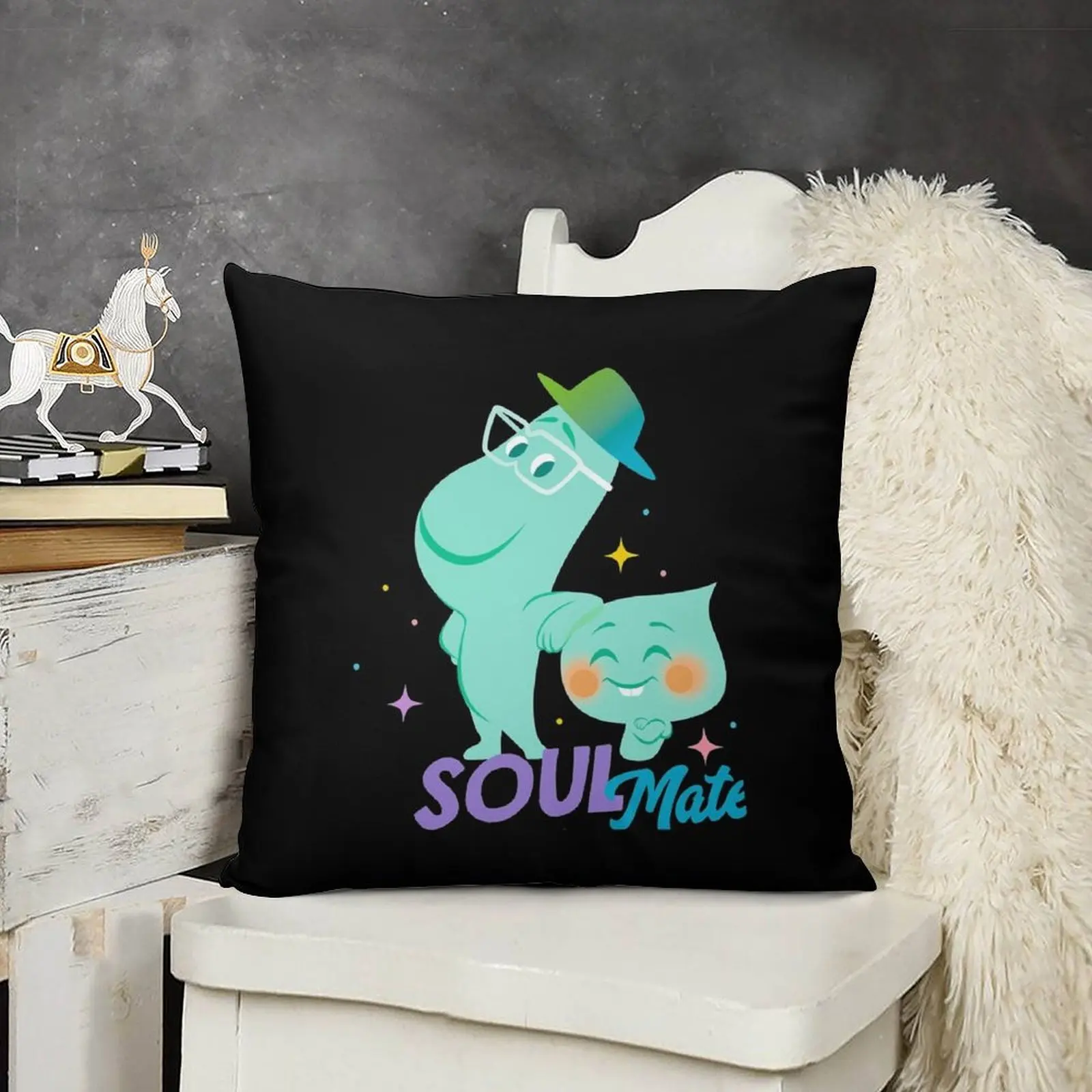 Декоративная подушка для души 22 Pixarss Joe Soul роскошные аксессуары дома