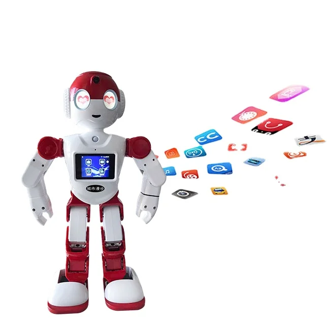 

Screen control intelligent programming smart robot toys children dancing kids toys smart robot eduction