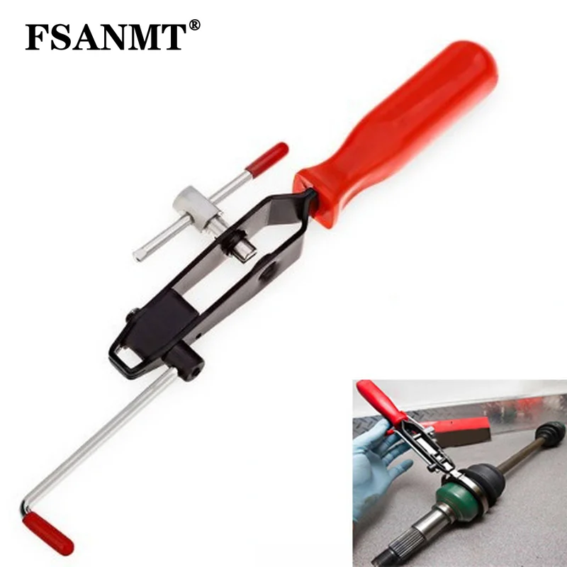 Joint Boot Clamp Pliers Car Banding Hand Tool Clamp Ball Cage Removal Tool CV Half Shaft Boot Band Buckle Clamps Repair Tools