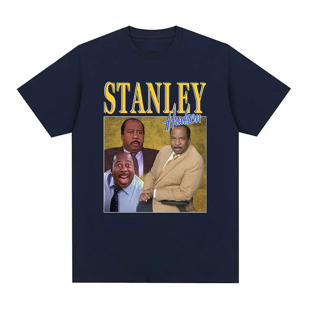 Футболка мужская хлопковая оверсайз Повседневная рубашка с принтом Стэнли