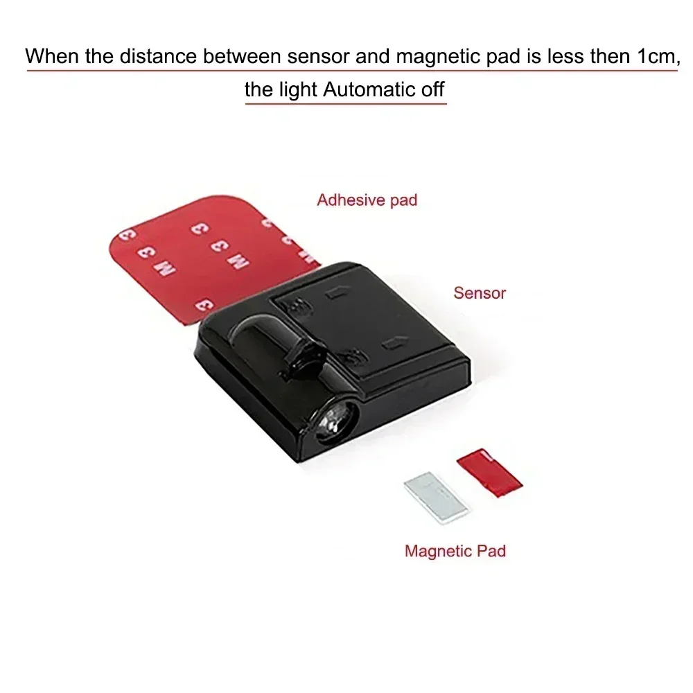 Светодиодный дверной светильник проектор с логотипом Ghost Shadow Lamps для FOCUS ST FORD FIESTA