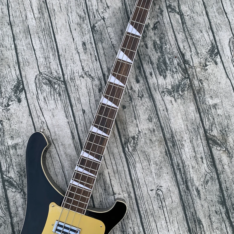 Rickenbacker 4003 бас-гитара черный цвет хромированная фурнитура высокое качество