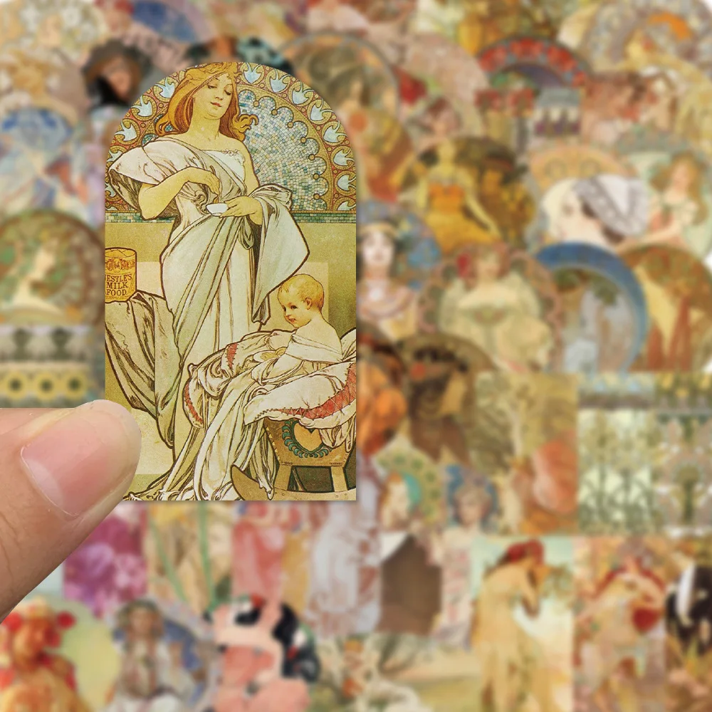 Рисунок 4 - наклейки в стиле ретро