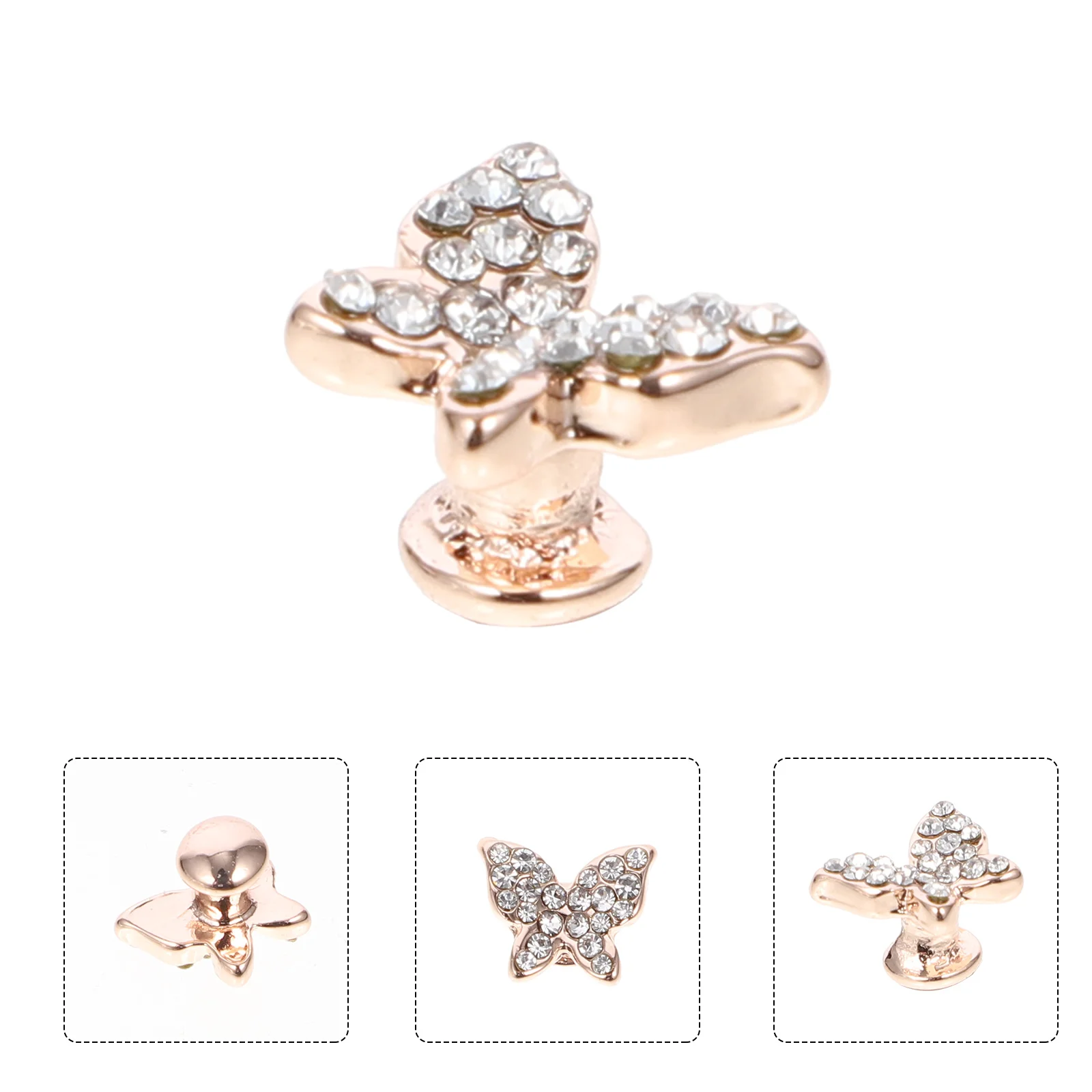 

3 Pcs Watch Strap Charms Watch Band Studs Watch Strap Nails Watchband Decors