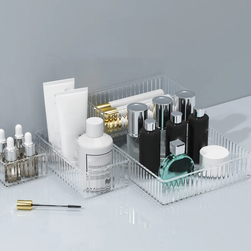 Прозрачный Пластиковый Органайзер Для Хранения Набор Стола И Ящиков Ящик