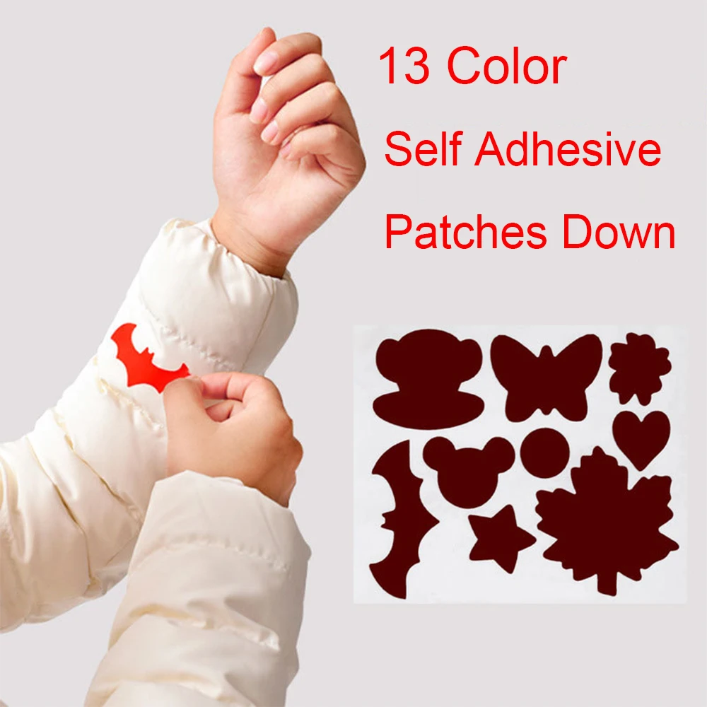 

13 Color 15*12cm Self Adhesive Patches Down Jackets Clothes Washable Repair Raincoat Umbrel Cloth Stickers Tent Rainproof Patch