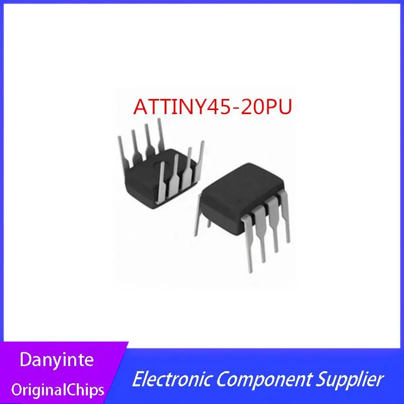 

Новинка, 10 шт./партия, фонарик ATTINY45 DIP-8