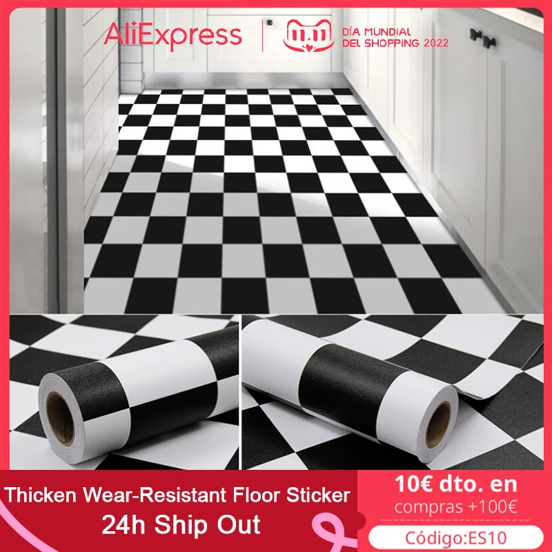 

Самоклеящаяся напольная плитка с геометрическим рисунком, наклейка для ванной, водонепроницаемое напольное покрытие, нескользящая наполь...