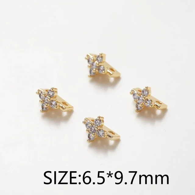 Латунные соединители для цепочек с двумя жемчужинами | AliExpress