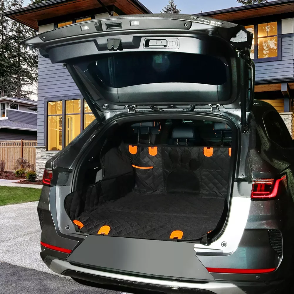 

2023NEW Waterproof Dog Cushion Bottom Anti-slip Foldable Car Seat Cover Scratchproof Thickening Oxford Cloth for Outdoor Camping