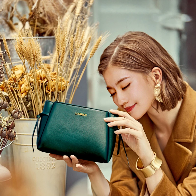 

Famous Design Brand Women Bags New Fashion Luxury Green Shoulder Bag Lady Portable Messenger Bag High Quality Soft Material Bag