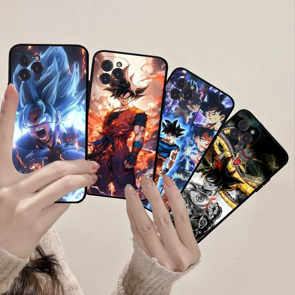 Мягкий силиконовый чехол для мыши Saiya с рисунком драконов и шариков iphone 15 14 13 12 11 Pro