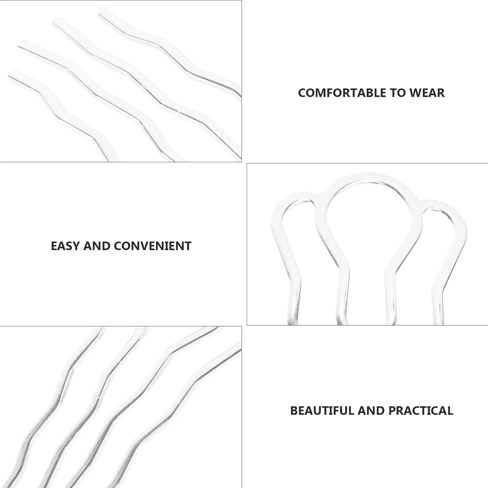 6 шт. древняя заколка для волос сделай сам одежды Хань головной убор зажим заколки