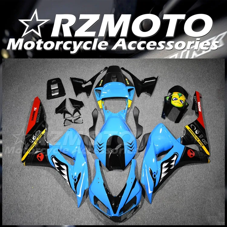 

New ABS Motorcycle Fairings Kit fit for HONDA CBR1000RR 2006 2007 06 07 Bodywork Set Shark Blue