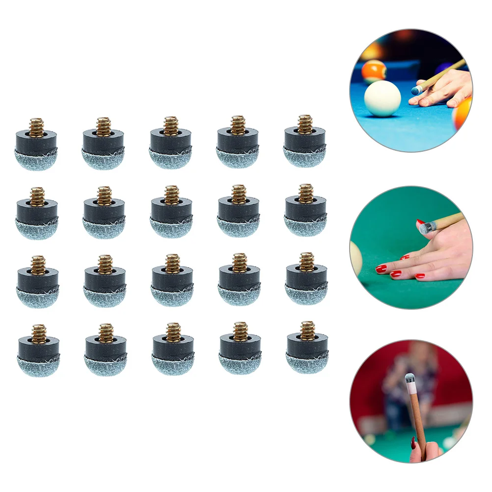 

Pool Cue Tip Screw Tips Supply Billiard Stick Head Replacement An Fittings