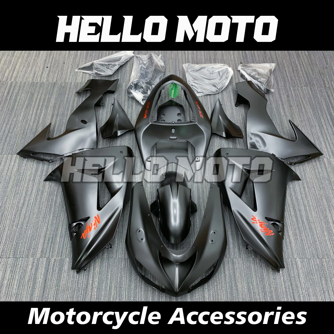 

New ABS Injection Molding Fairings Kits Fit For ZX-10R ZX10R 2006 2007 Bodywork Set Motorcycle Accessories