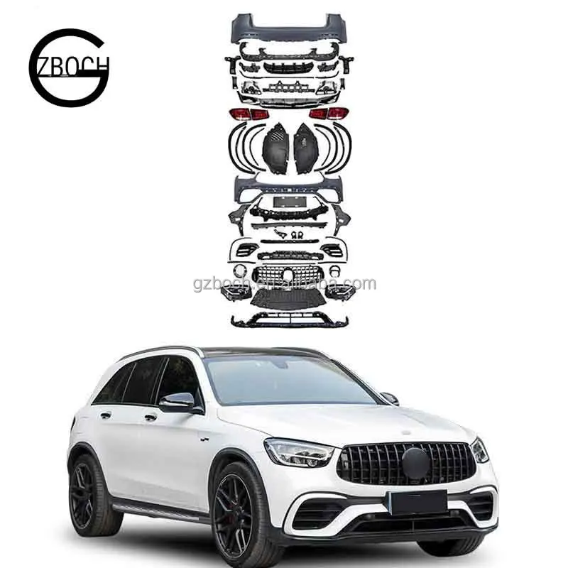 Автомобильные детали комплекты кузова для Mercedes 16+ W253 X253 GLC Facelift 20+ GLC63 AMG