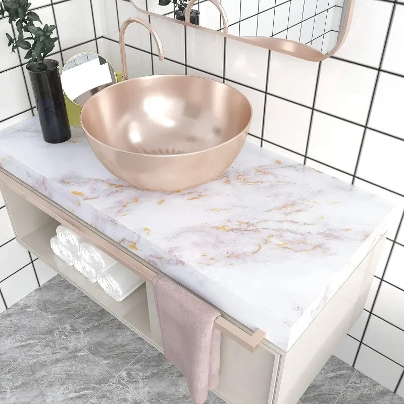 Самоклеящиеся матовые мраморные наклейки на стену для кухни дымохода шкафа