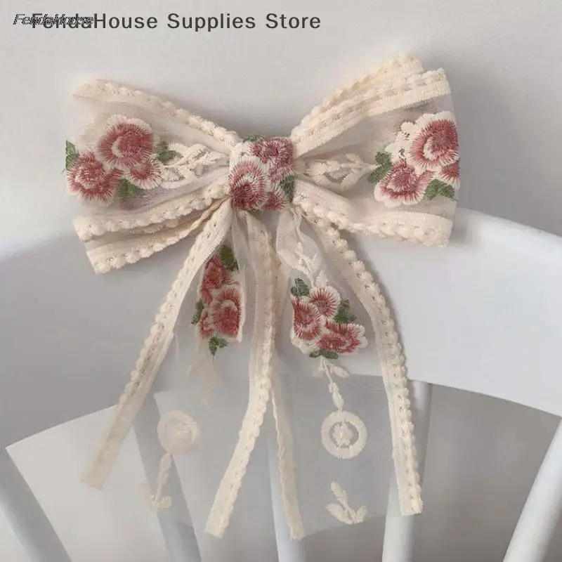 

Тюль с вышивкой и цветочной кружевной отделкой, ширина 8 см