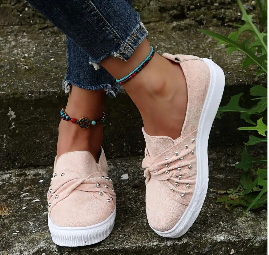 Female sports shoes casual bow shoes Fashion summer flat bottom single shoes on the zipper beach women's walking canvas