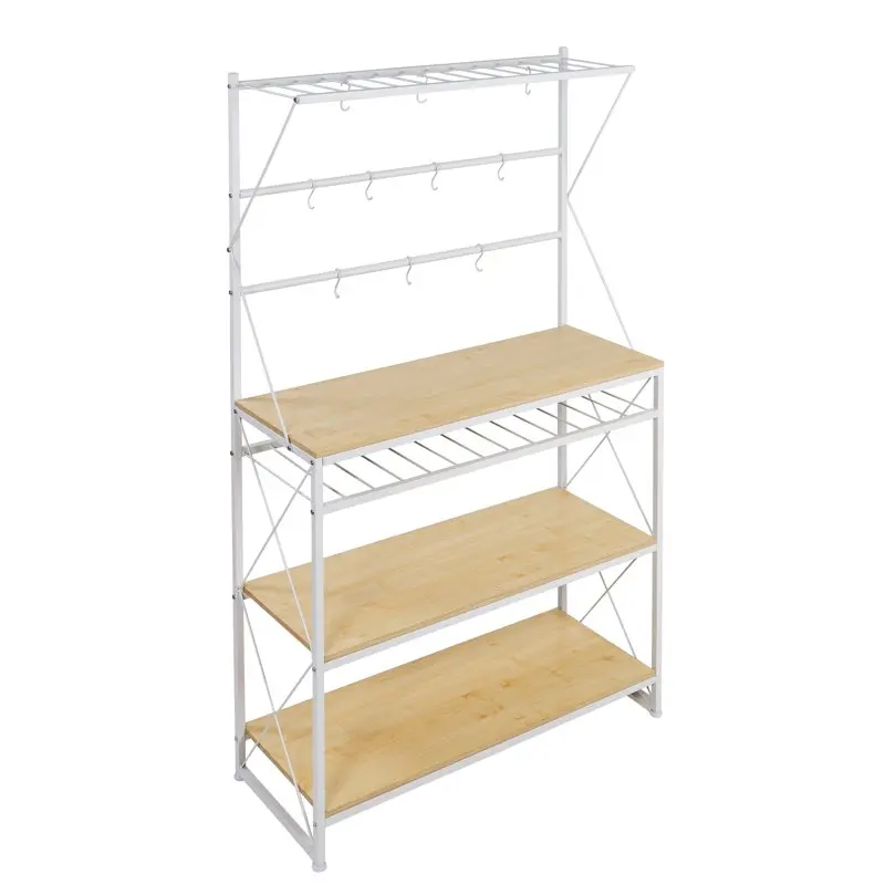 

Honey Can Do Kitchen Baker’s Rack, White/Oak