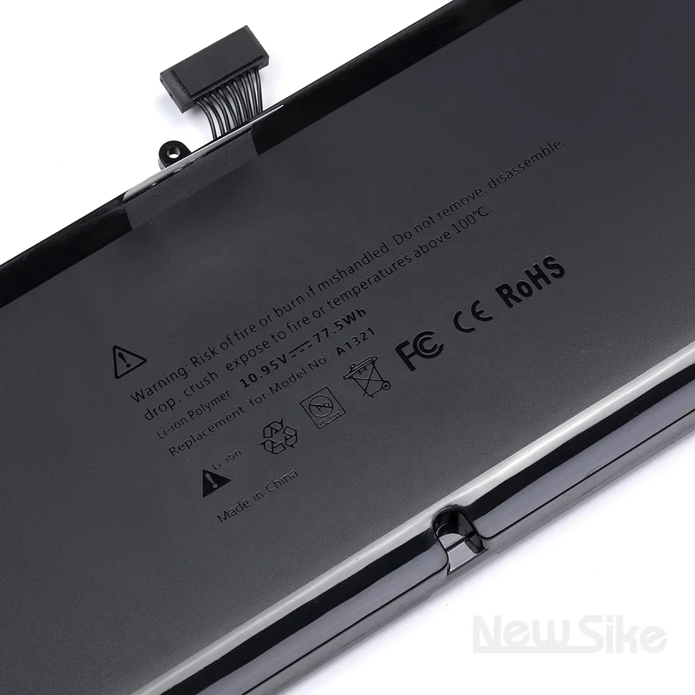 Высококачественная батарея 7200 мАч A1321 для универсального компьютера MacBook Pro 15 A1286