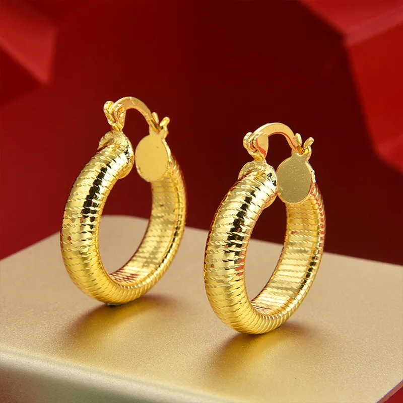 

Hoop Earrings Copper African For Women Girls Earrings Jewelry Unique Dubai Drop Earrings For Women Statement Earrings Female