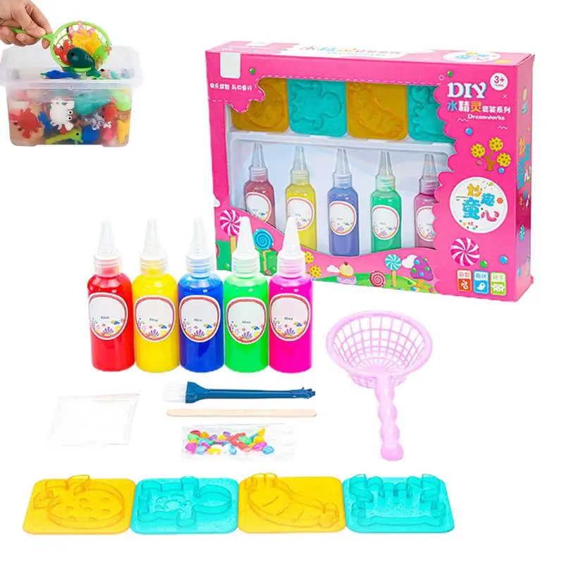 

Волшебный водный эльф для детей, 3D Водный эльф, игровой набор «сделай сам», игрушки океанское существо, Набор для творчества, для родителей и...