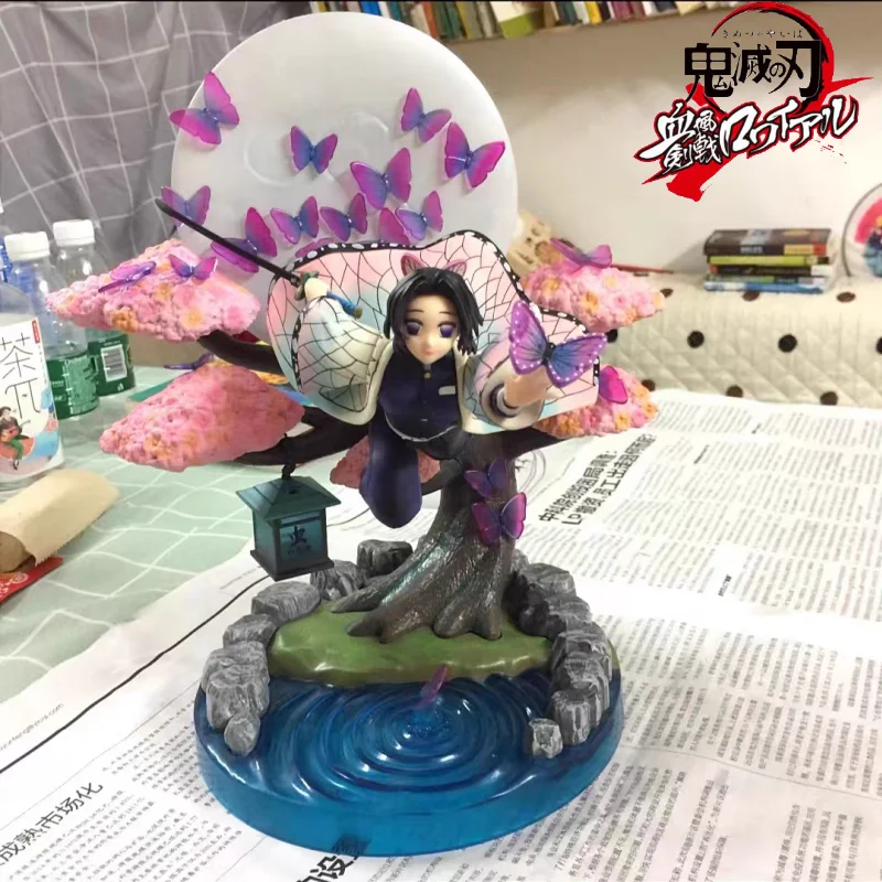 

Demon Slayer Figure Kamado Nezuko Kimetsu No Yaiba Model Dolls Figurines Kochou Shinobu Action Figure Kanroji Mitsuri Toys Gift