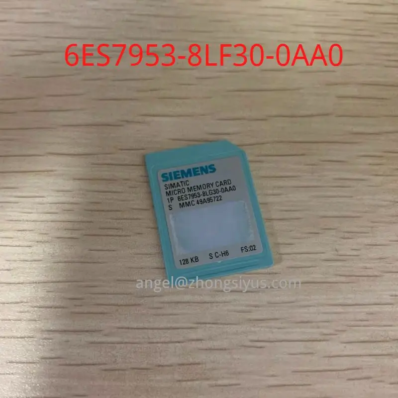 

6ES7953-8LG30-0AA0 used test ok SIMATIC S7, Micro Memory Card for S7-300/C7/ET 200, 3, 3V Nflash, 128 KB