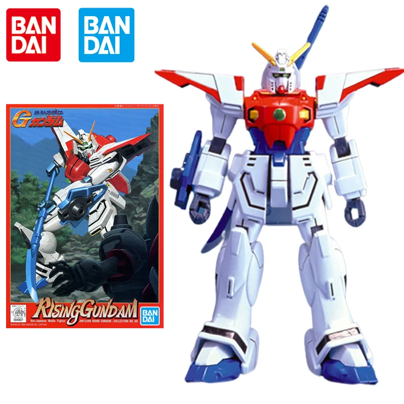 

Original Bandai Gundam Action Figure Rising Gundam Anime HG 1/144 Neo-Japanese Mobile Fighter Collection Toys for Boys Children