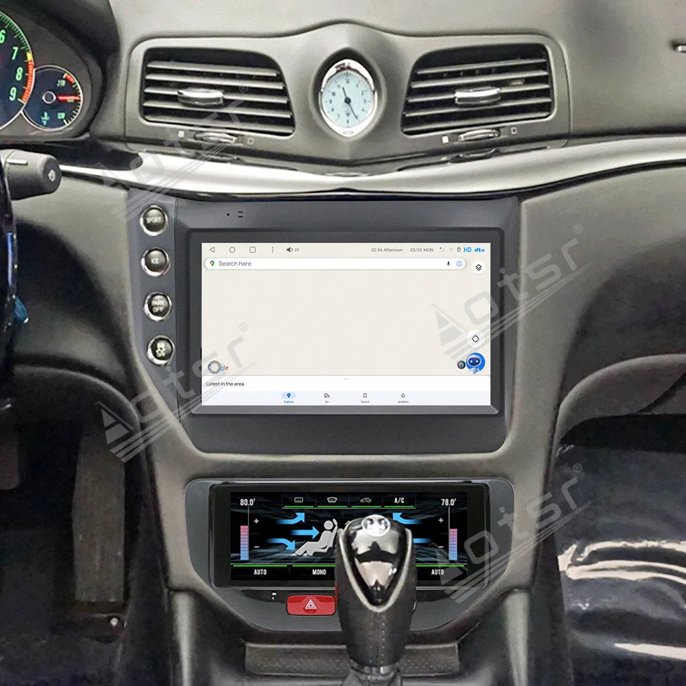 9-дюймовый автомобильный радиоприемник Qualcomm Android 13 CarPlay для Masserati GT 2007-2015