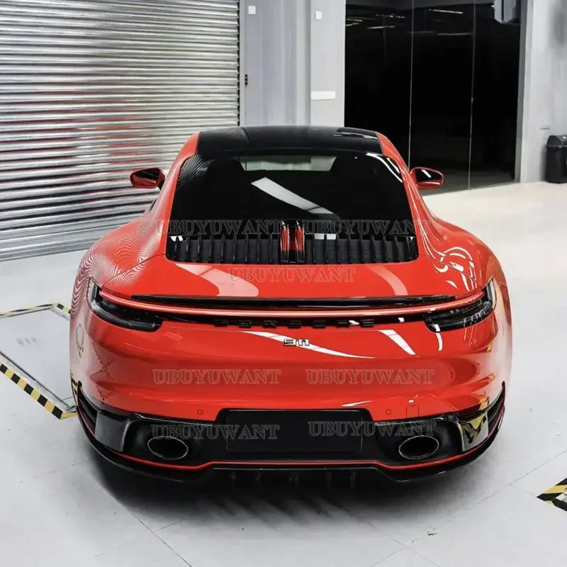 2018 2019 2020 2021 год для Porsche Carrera 992 SPOILER Стайлинг автомобиля из углеродного волокна