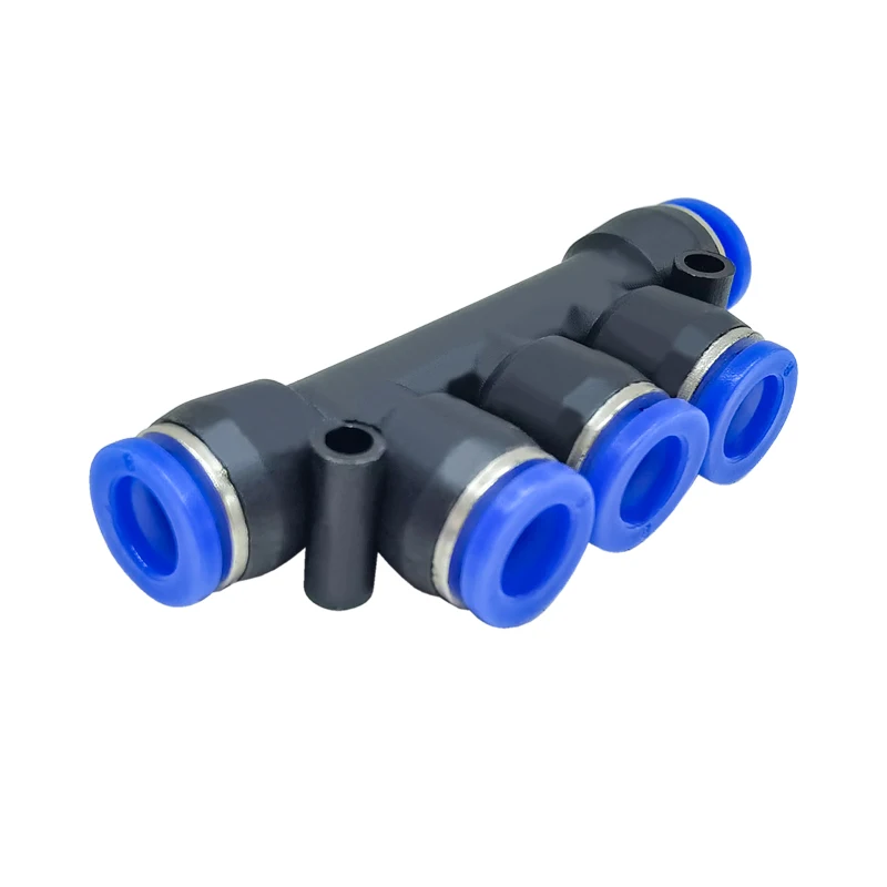 

Free Shipping 30PCS Pneumatic Fittings PK,4mm 5-Way Push In Quick Joint Connector,PK4