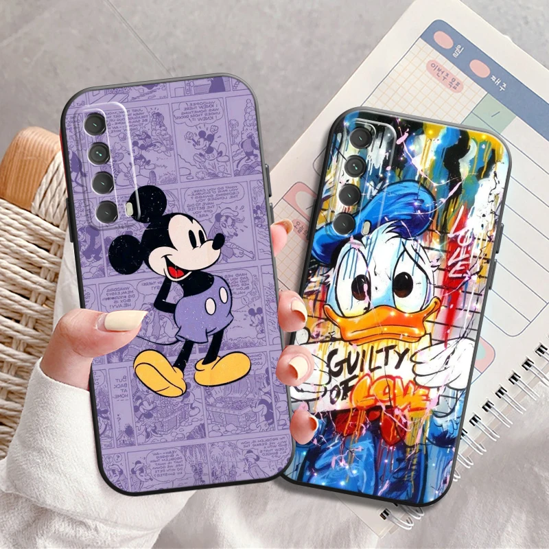 

Чехол для телефона с изображением Диснея Микки Мауса Для Huawei P Smart Z 2019 2021 P20 P20 Lite Pro P30 Lite Pro P40 P40 Lite