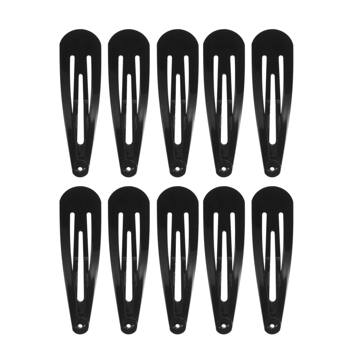 

100 Pcs Colored Hair Clips Simple Kids Hairpin Metal Barrette Accessories Child