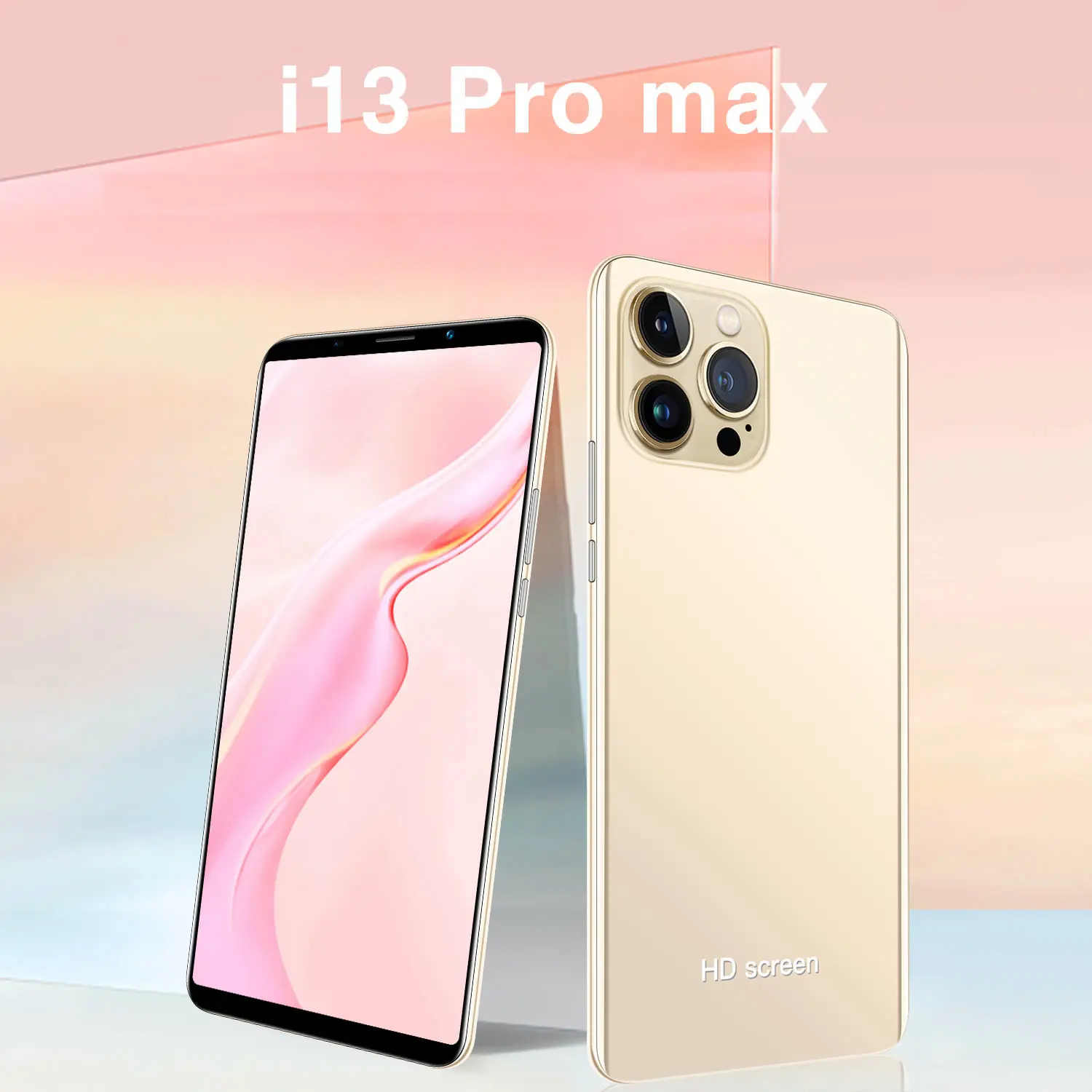 2022 cheapest smartphone i13 pro max 5 5 inch hd screen dual sim unlocked smart phone android latest 4g mobile phone gps free global shipping