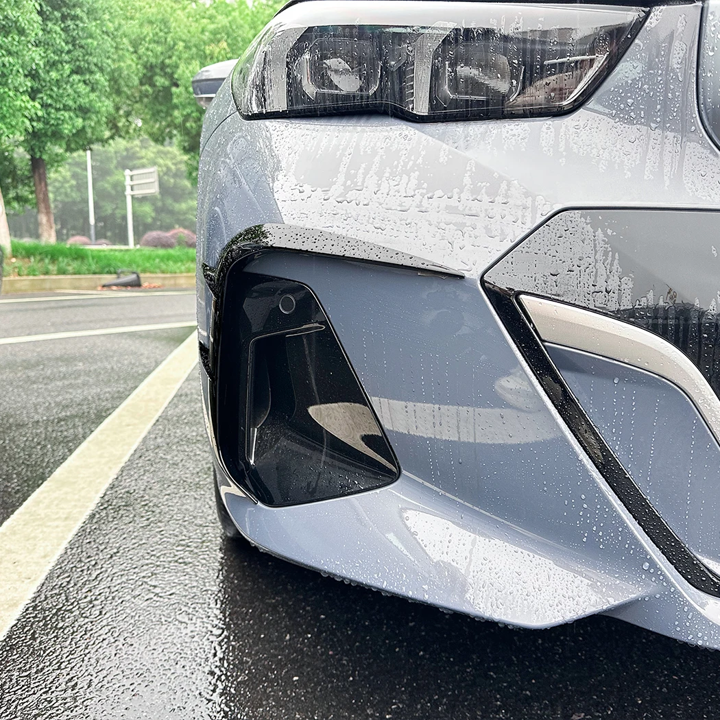 Для BMW 5 серии I5 G60 G61 M Sport 2024 + передний ветровой нож спойлер решетка наклейка