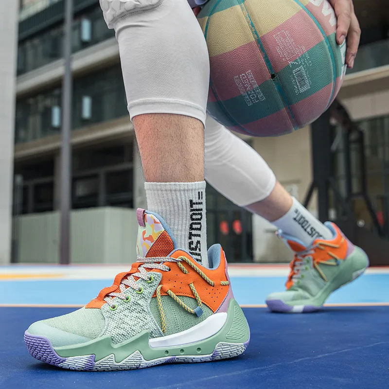 New Arrival Brand Men's Basketball Shoes Breathable Confortable Sports Shoes Unisex Training Athletic Sneakers For Men Women