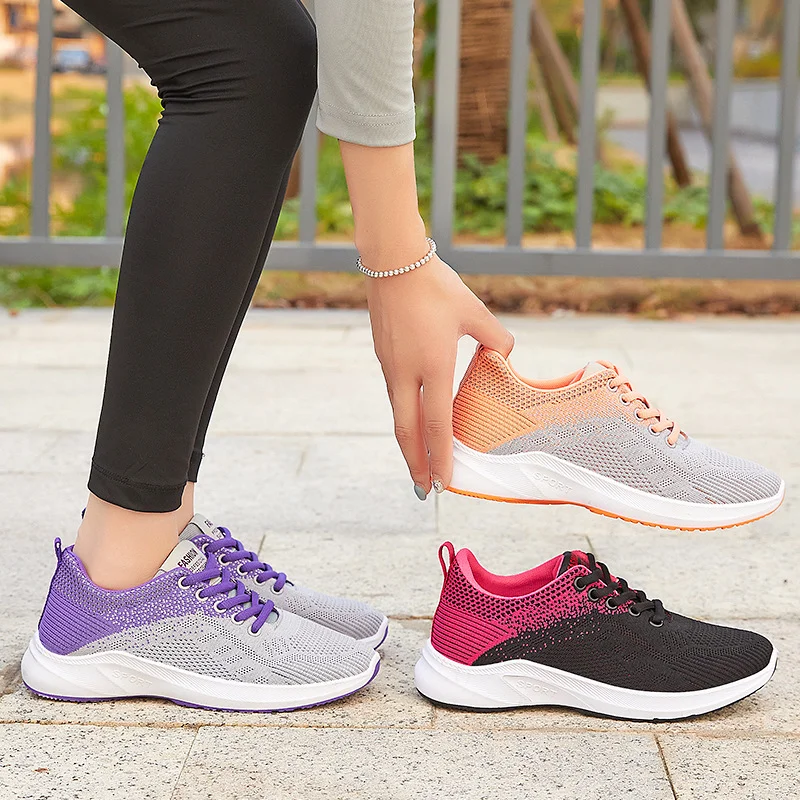

Shoes for Women Flats Sneakers Tennis Female Spring Autumn Ladies Shoe Running Casual Fashion Breathable Walking Outdoor Shoes