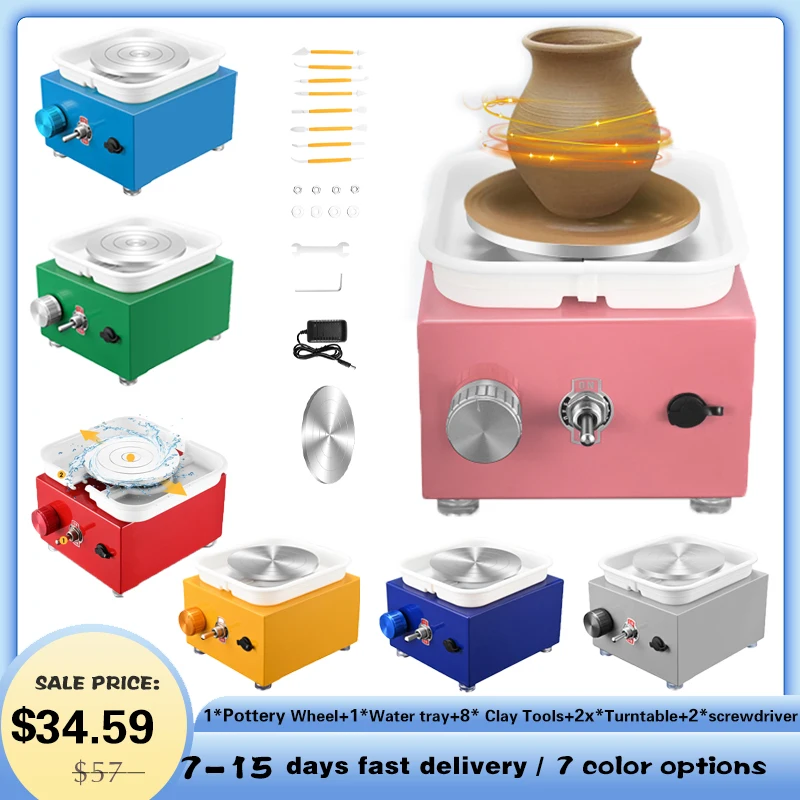 

Pottery Wheel Pottery Tools Turntable Ceramic Shaping Tool Miniature Ceramic Wheel Clay Forming Ceramic Clay plateau tournant